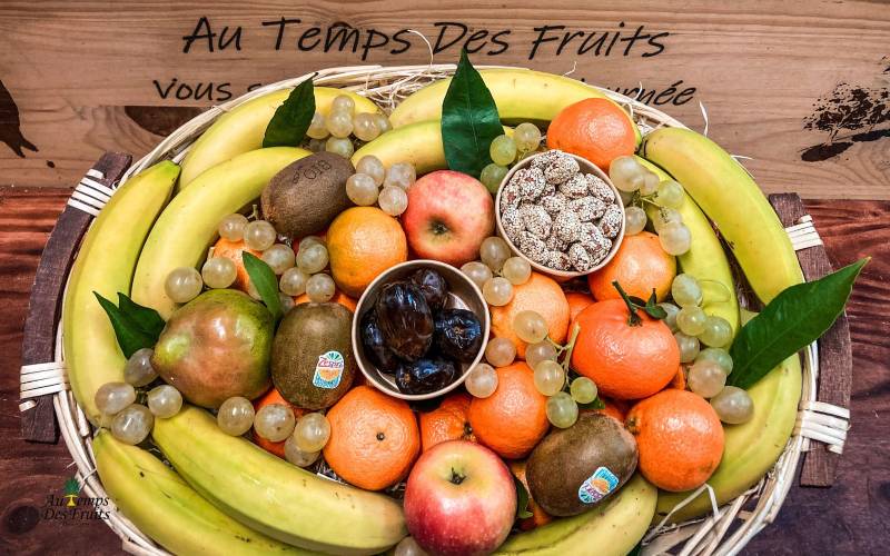 Corbeille de fruits de saison pour entreprise Bordeaux