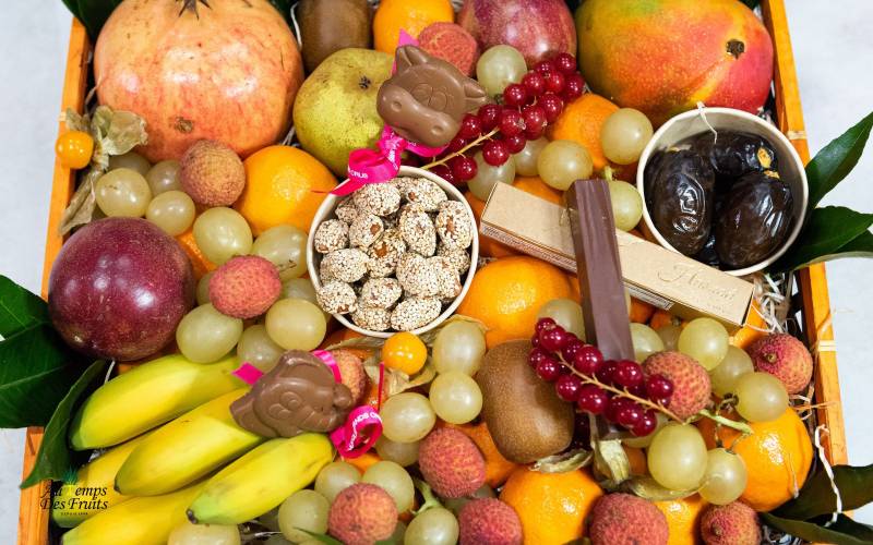 Corbeille de fruits locaux Bordeaux Bordeaux proche Cestas