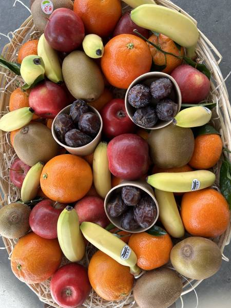 corbeille de fruits à commander chez votre primeur bordelais au temps des fruits