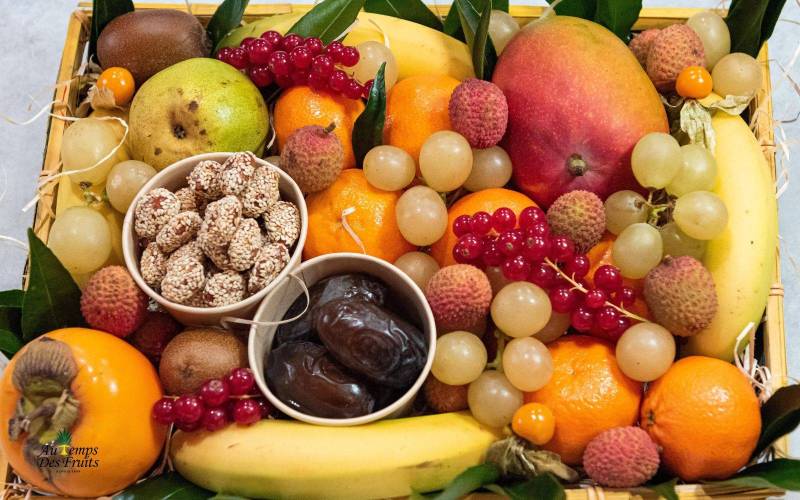 Notre zone d'activité pour ce service Commander une corbeille de fruits bio personnalisable et de qualité pour un anniversaire