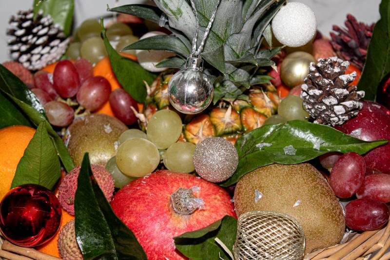 Notre “petite fête” de fruits composés de fruits exotiques et de fruits de saisons à Bordeaux Fondaudège- 19€