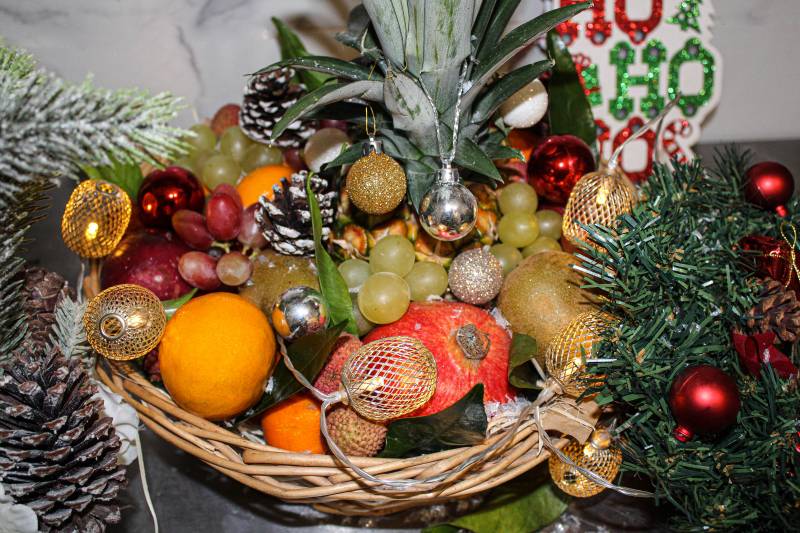 Notre “petite fête” de fruits composés de fruits exotiques et de fruits de saisons à Bordeaux Fondaudège- 19€